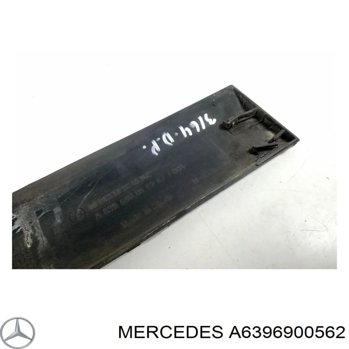 Купить A6396900562 Mercedes Молдинг двери передней правой