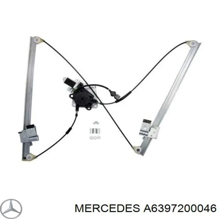 Купить A6397200046 Mercedes Подъемник механический ветрового стекла