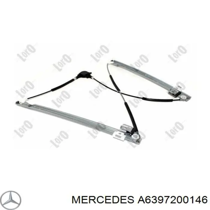 A6397200146 Mercedes механизм стеклоподъемника двери передней правой