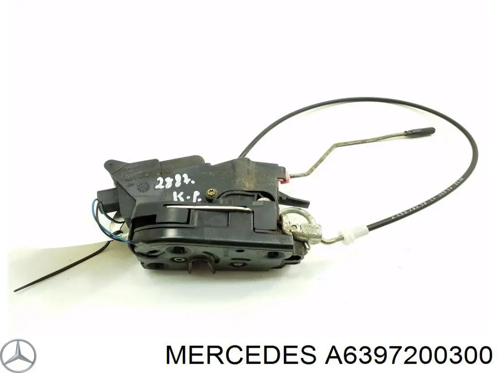 6397201235 Mercedes Замок двери водителя
