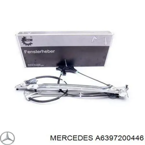 Механизм стеклоподъемника двери передней левой Mercedes A6397200446