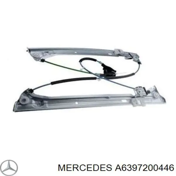 Купить A6397200446 Mercedes Подъемник механический ветрового стекла