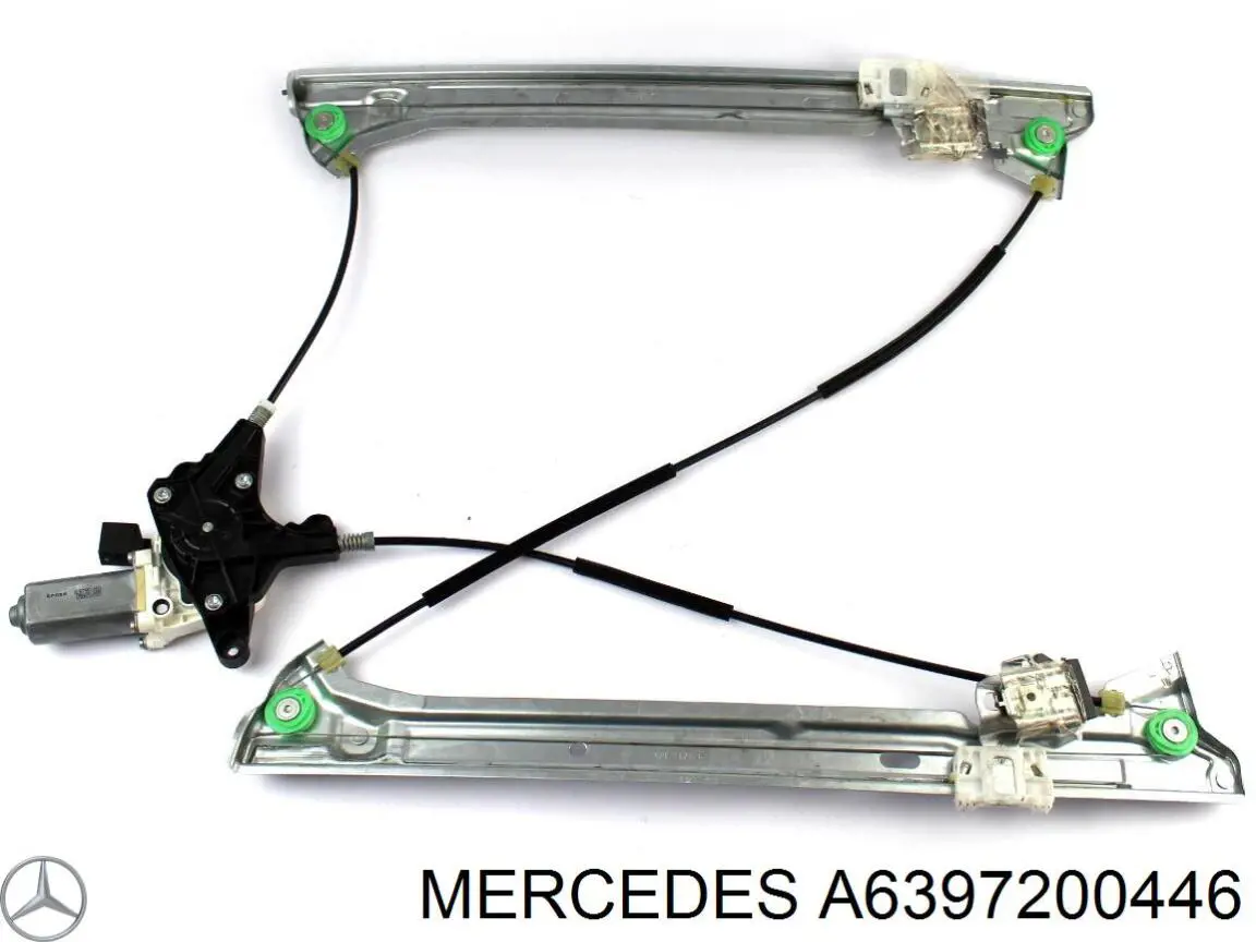 Стеклоподъемник передней левой двери A6397200446 Mercedes