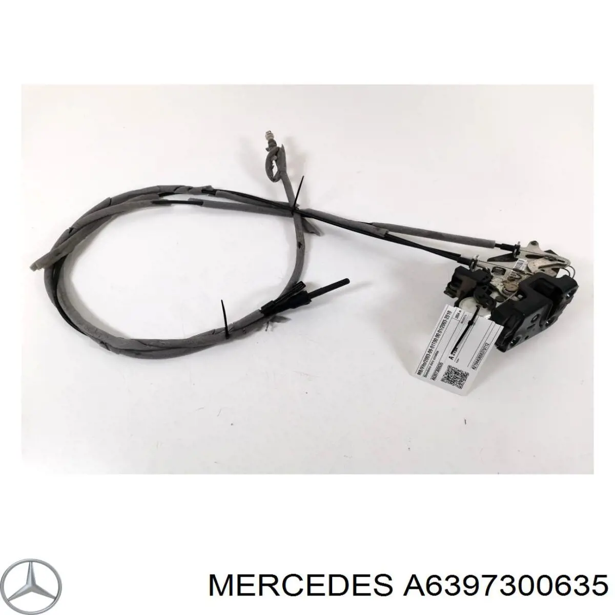 Fecho da porta lateral deslizante esquerda para Mercedes Vito (639)