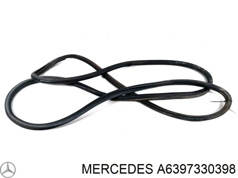 Уплотнитель двери задней правой (на кузове) Mercedes A6397330798 цена, от 129.75 USD