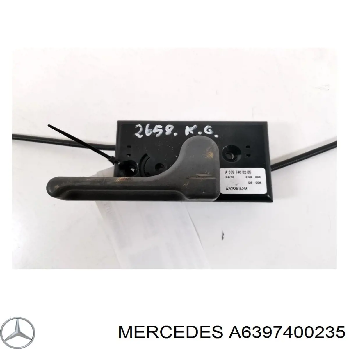 Замки и ручки дверей задка (две двери) Mercedes 6397400235 цена, от 11.17 USD