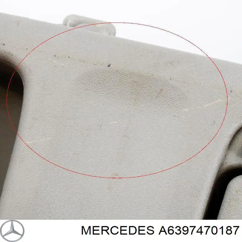 A6397470187 Mercedes облицовка внутренней ручки двери задней правой
