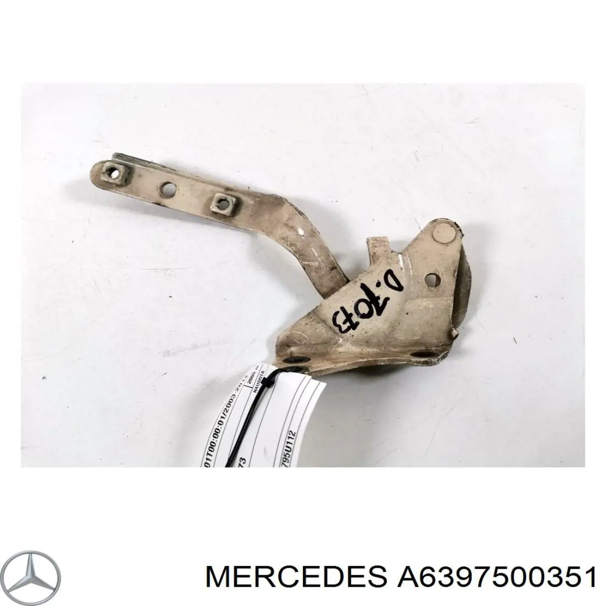 1007514 Autotechteile Шарнир капота правый