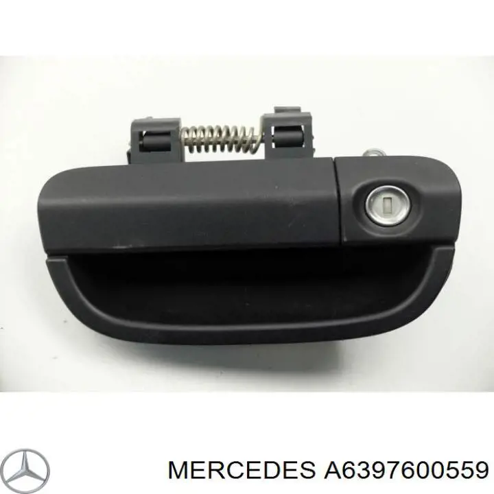 A6397600559 Mercedes puxador externo de tampa de porta-malas (de 3ª/5ª porta traseira)