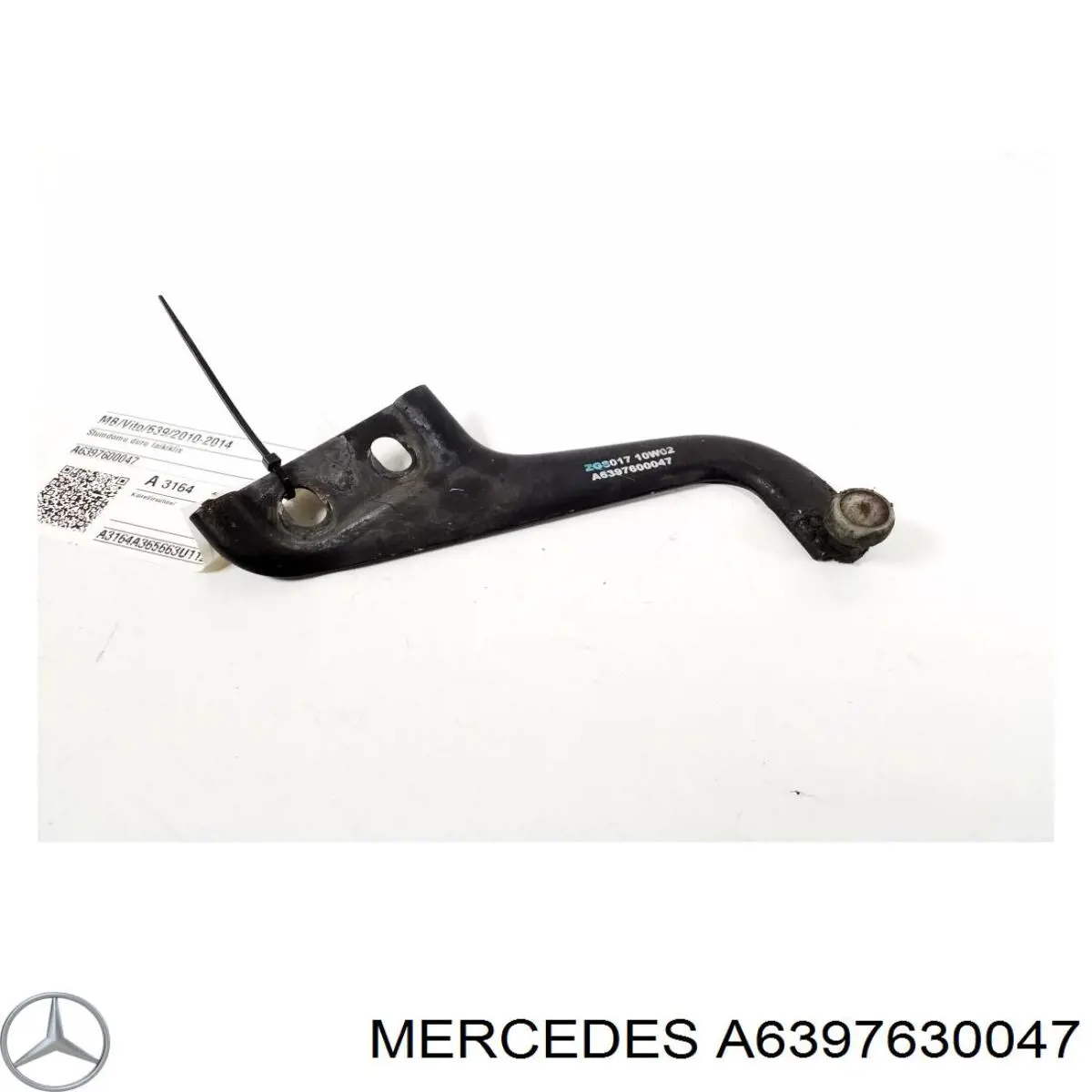 Ролик двери боковой (сдвижной) левый нижний A6397630047 Mercedes