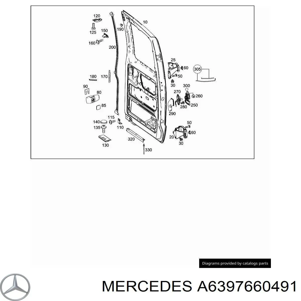 A6397660491 Mercedes 
