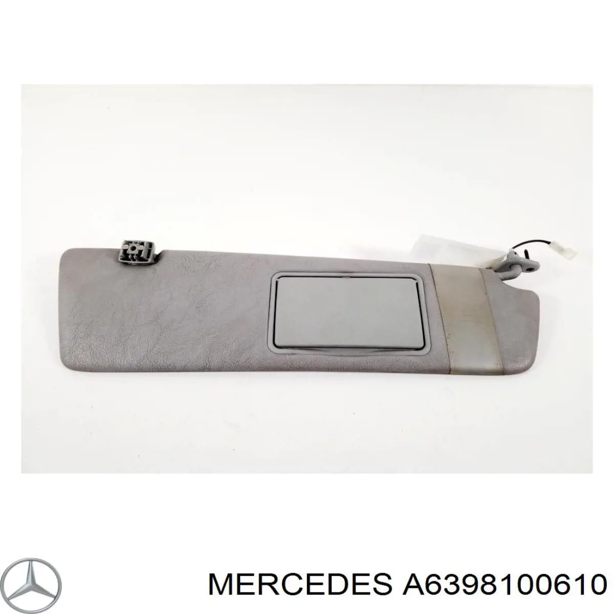 A6398100610 Mercedes Козырек противосолнечный