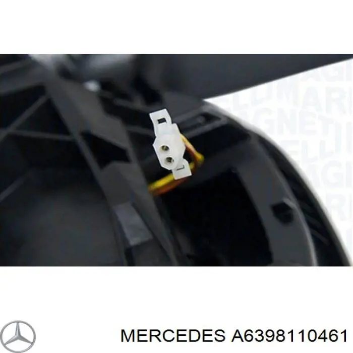 Купить A63981104619744 Mercedes Наружное зеркало левое