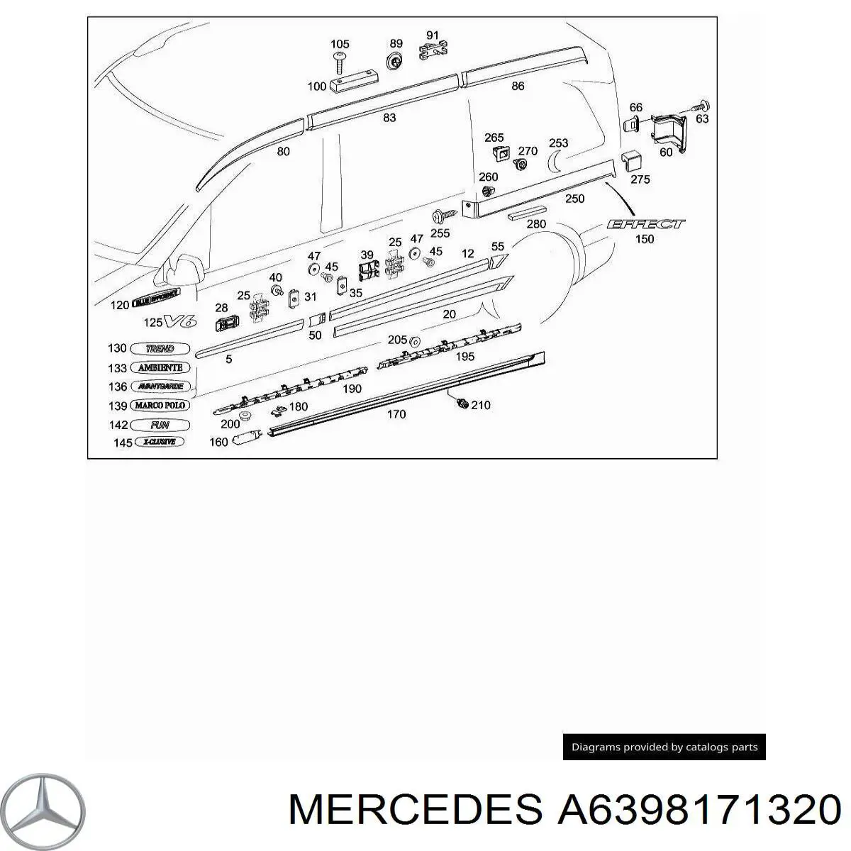 A6398171320 Mercedes 