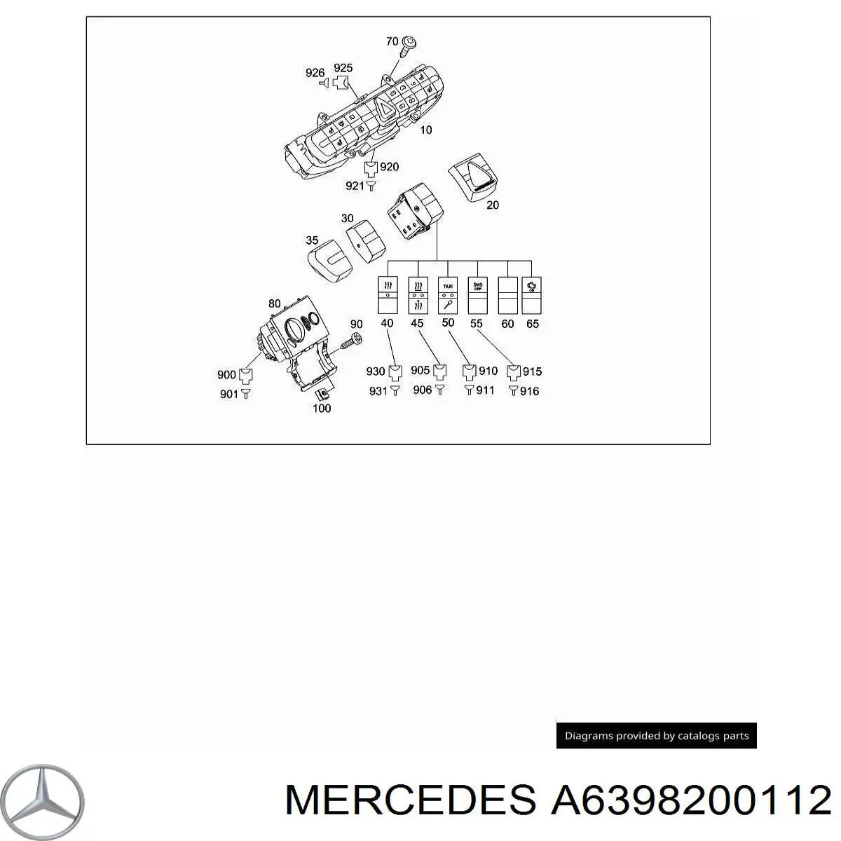 A6398200112 Mercedes 