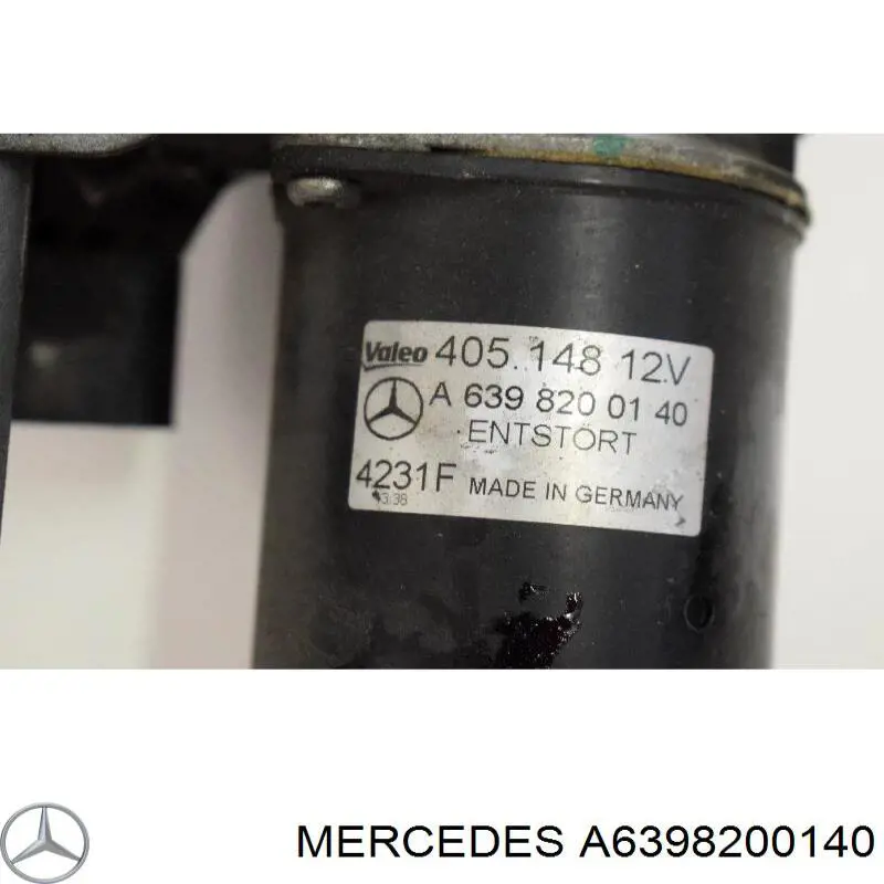  Трапеция дворников Mercedes Vito 2