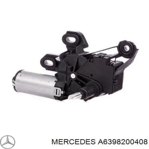 A6398200408 Mercedes мотор стеклоочистителя заднего стекла
