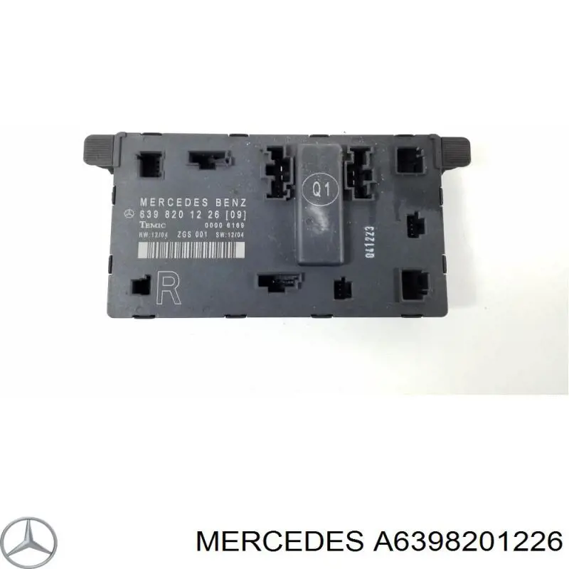 A6398201226 Mercedes блок комфорта передней двери