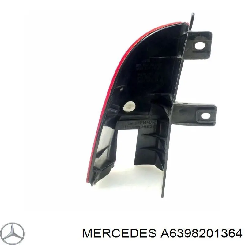 Фонарь задний правый верхний Mercedes A6398201364 цена, от 7.39 USD