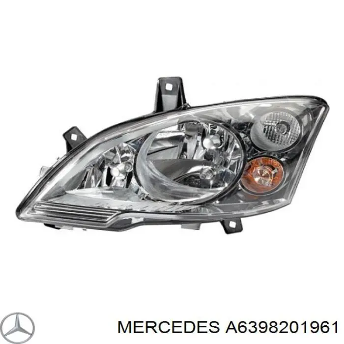 A6398201961 Mercedes Фара передняя правая