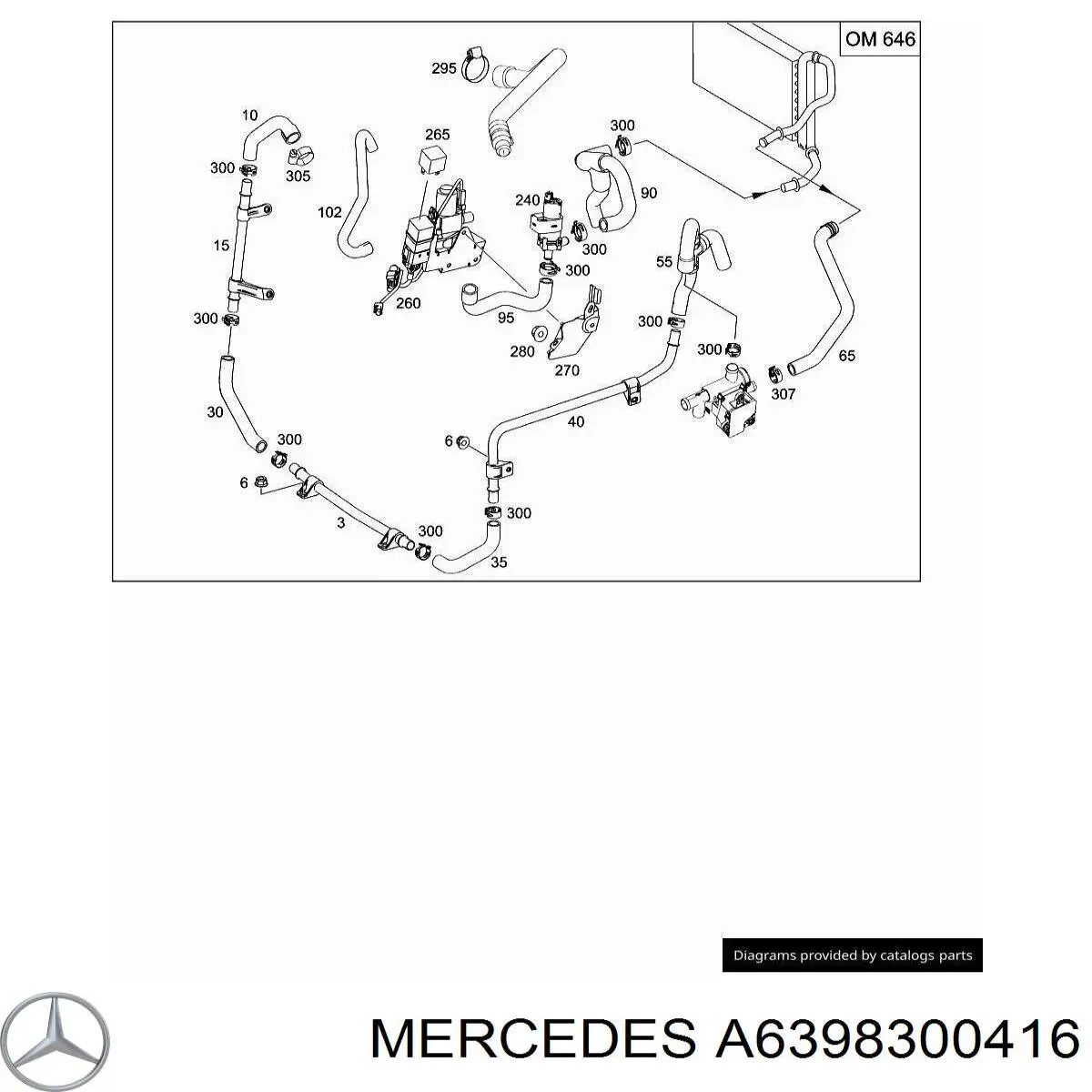  6398300416 Mercedes