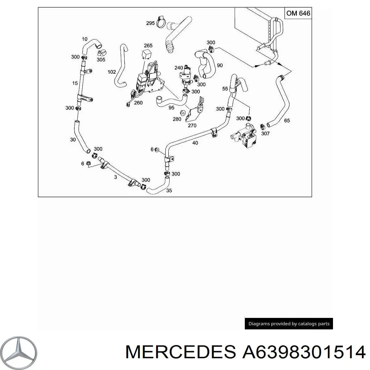  A6398301514 Mercedes