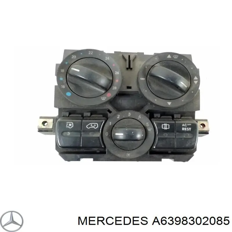 A6398302085 Mercedes Механизм управления кондиционером