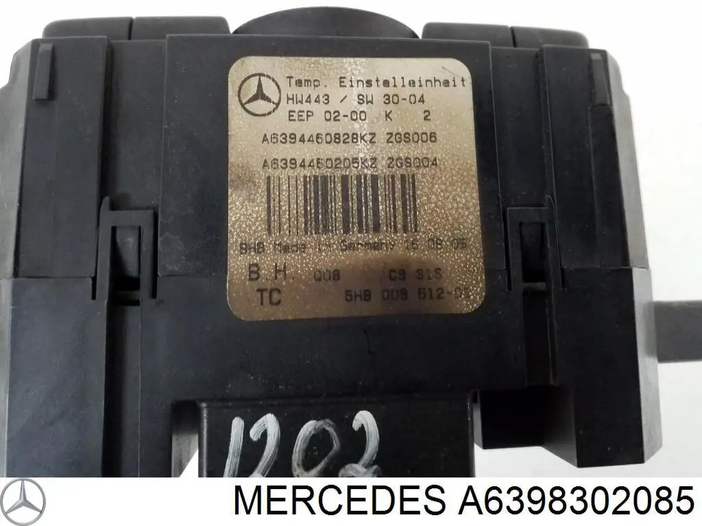 Регулятор вентилятора отопителя Mercedes A6398302085 цена, от 139.36 USD
