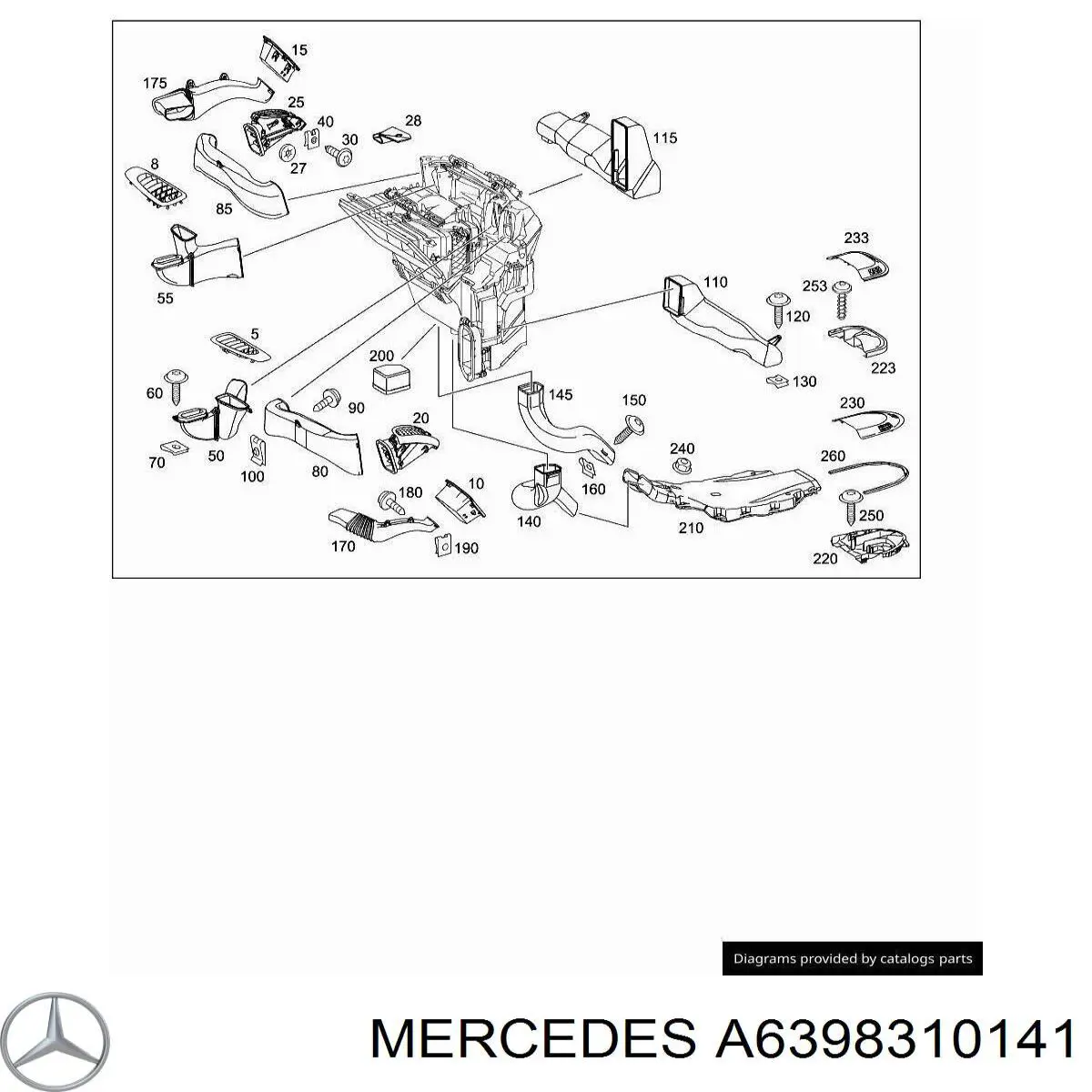 A6398310141 Mercedes 