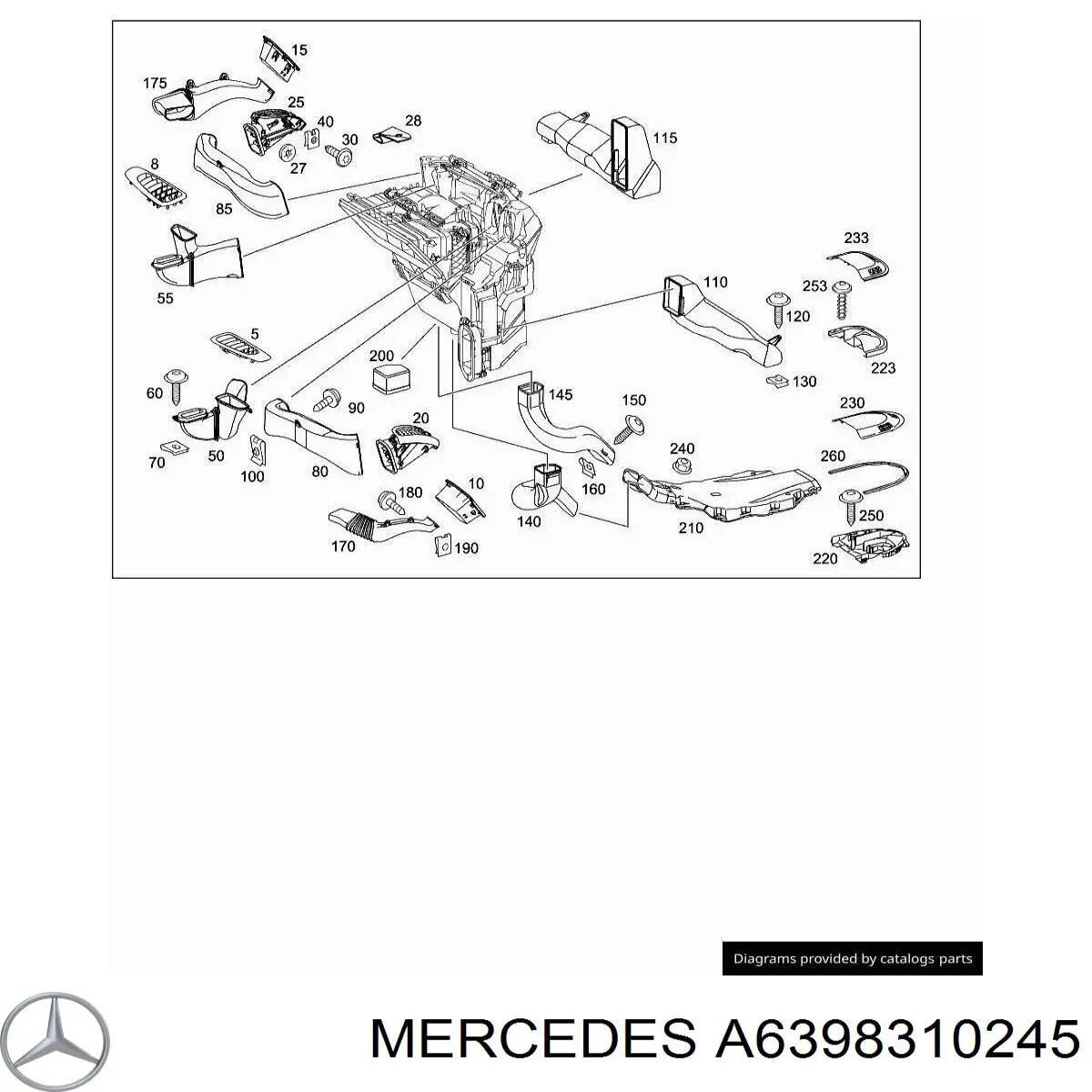 A6398310245 Mercedes 