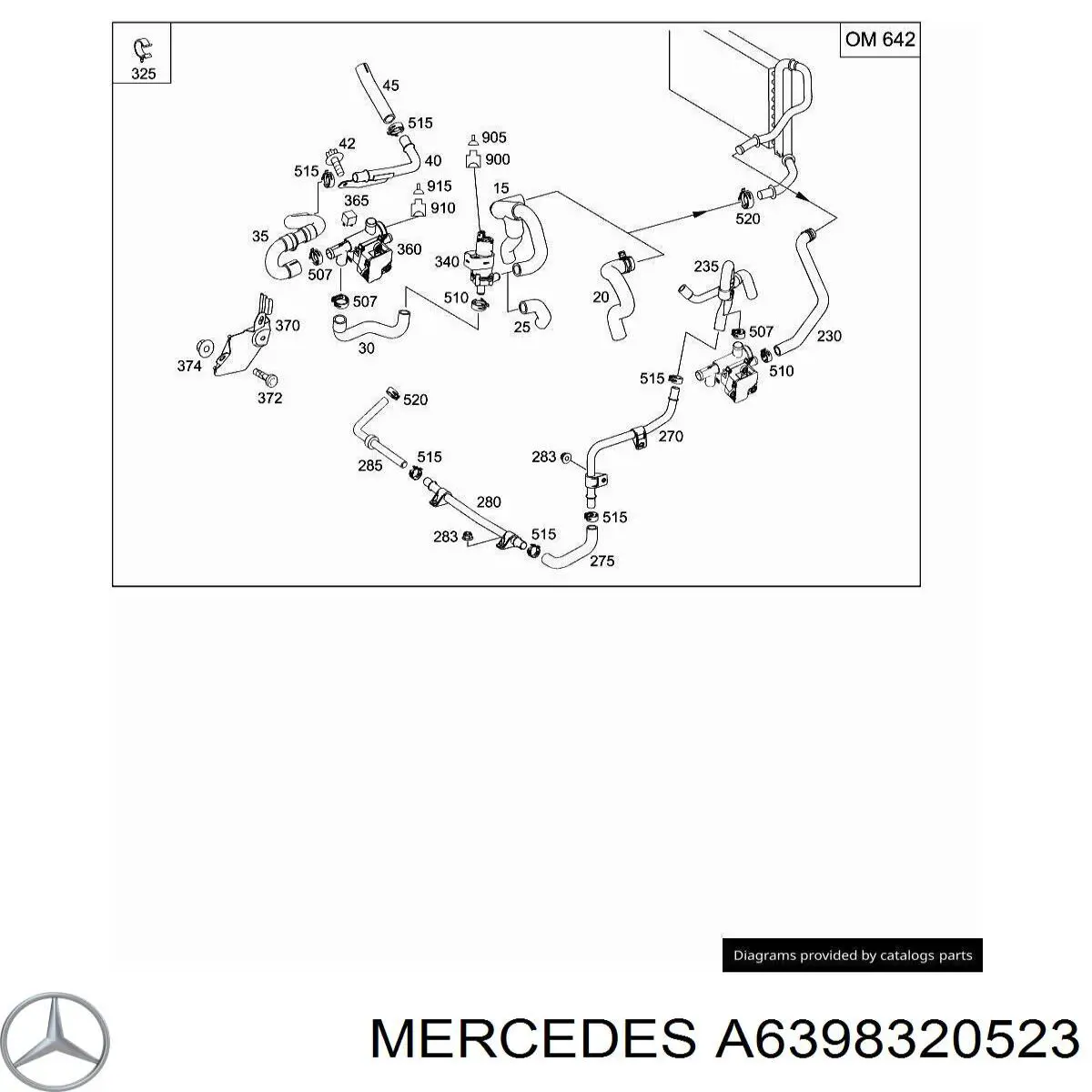 A6398320523 Mercedes 