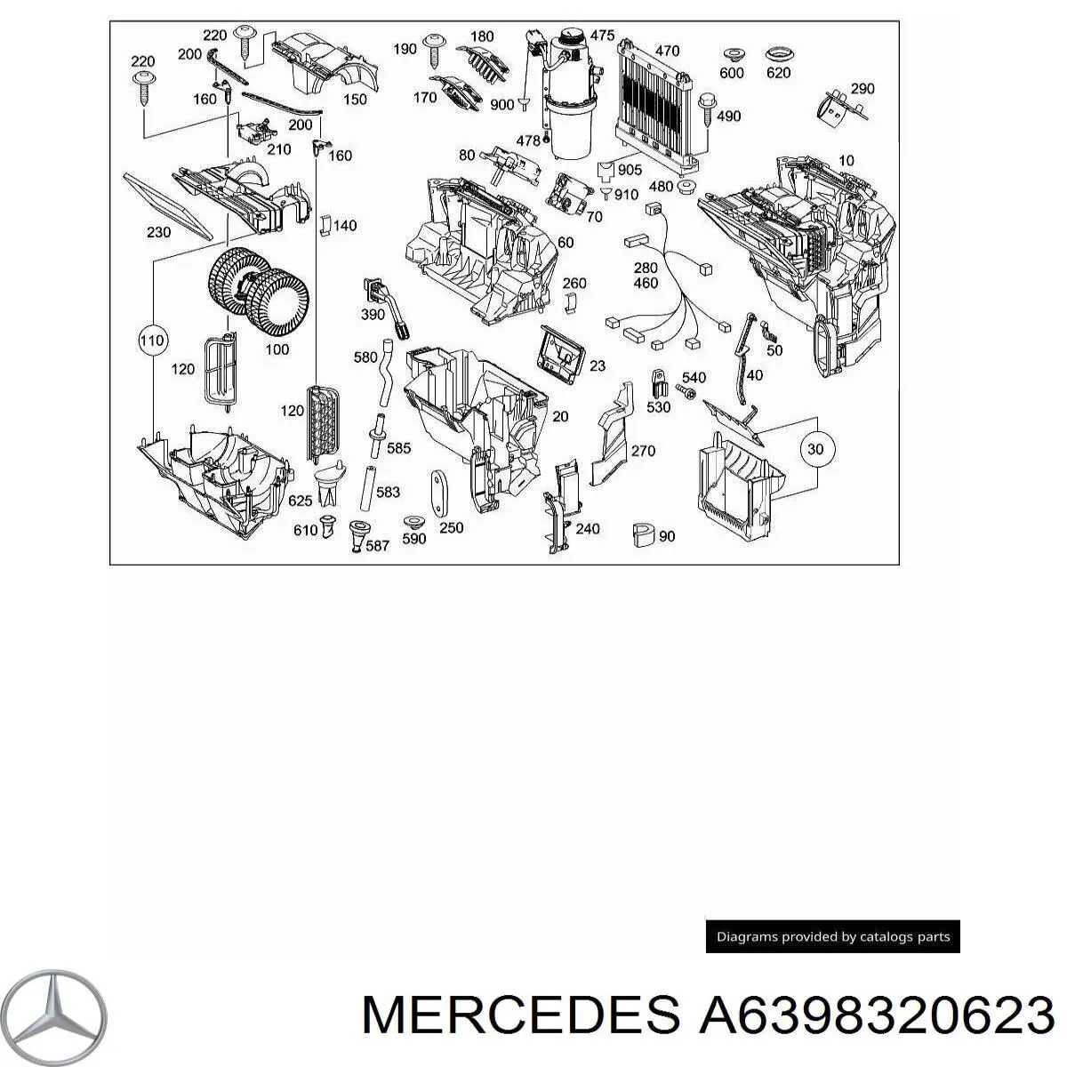 A6398320623 Mercedes 