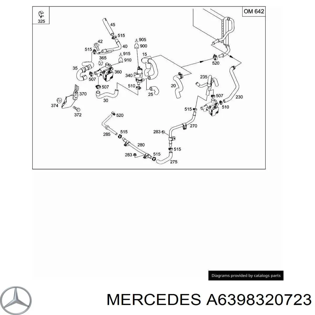 A6398320723 Mercedes 