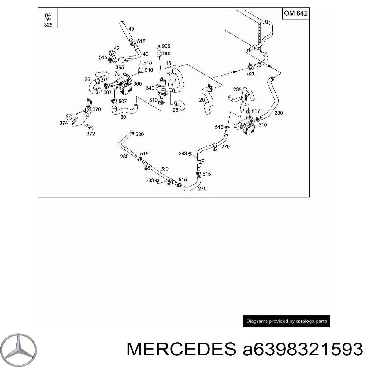 A6398321593 Mercedes 