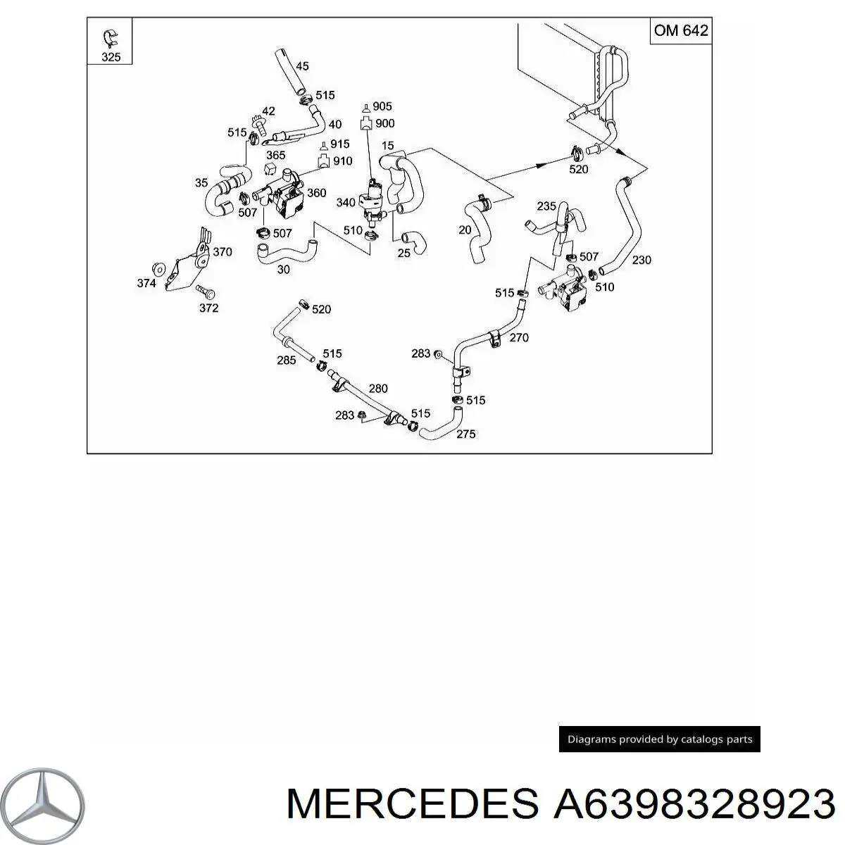 A6398328923 Mercedes 