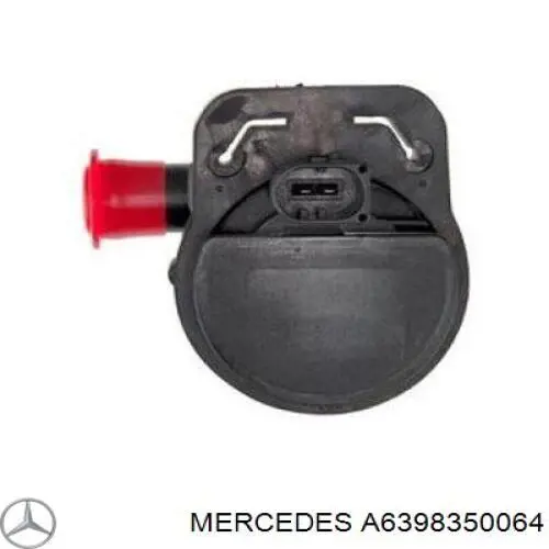 A6398350064 Mercedes bomba de água (bomba de esfriamento, adicional elétrica)