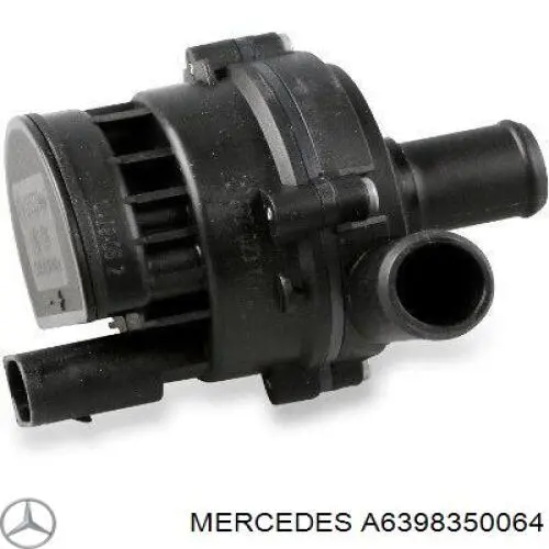 Bomba de agua, adicional eléctrico A6398350064 Mercedes