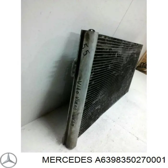 A6398350270001 Mercedes Конденсатор