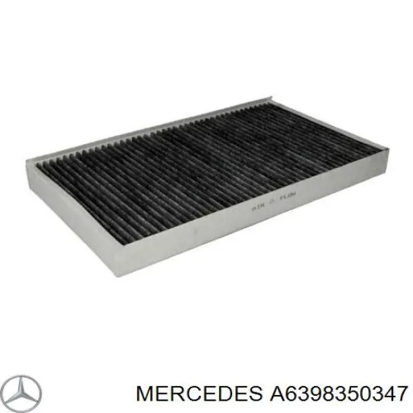 A6398350347 Mercedes filtro de salão