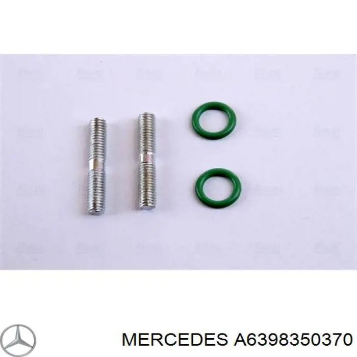 Купить A6398350370 Mercedes Радиатор системы охлаждения кондиционера