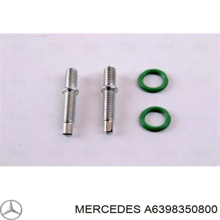 Радиатор кондиционера A6398350800 Mercedes
