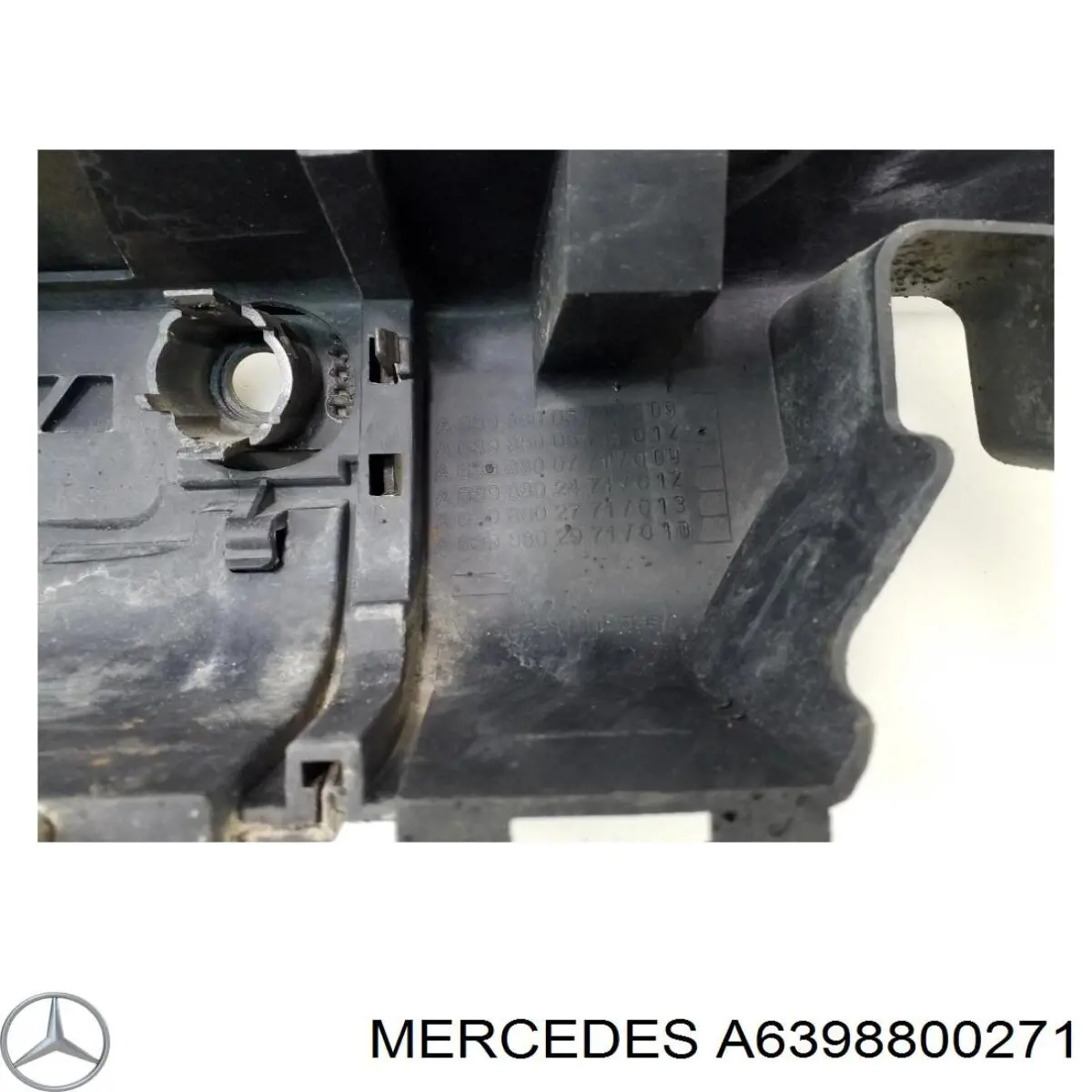 Купить A6398800271 Mercedes Задний бампер