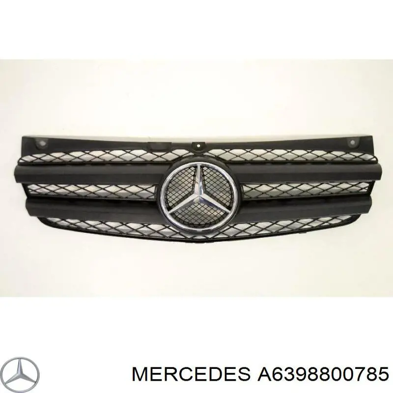Купить 6398800785 Mercedes Решетка радиатора