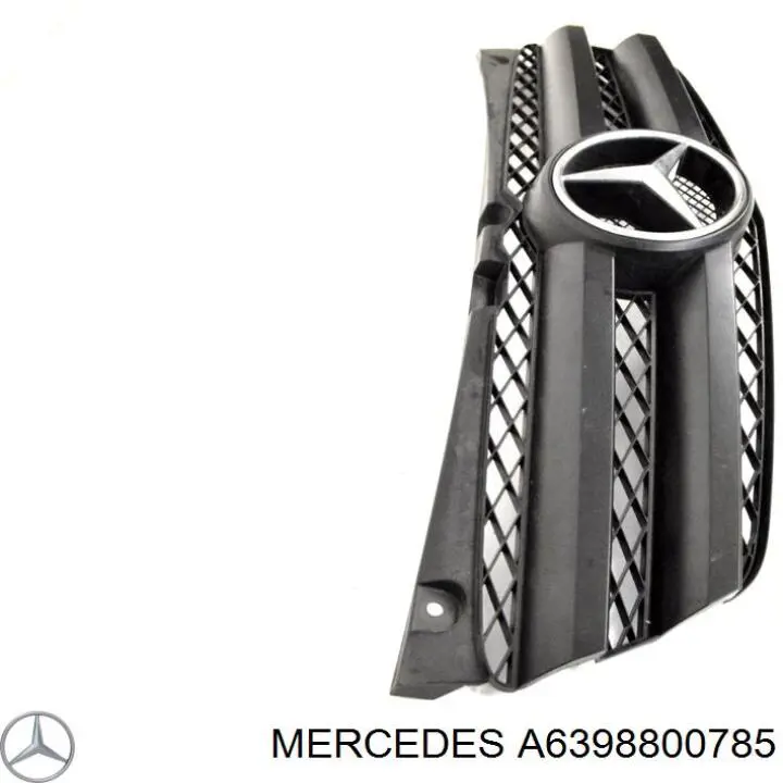 6398800785 Mercedes решетка радиатора