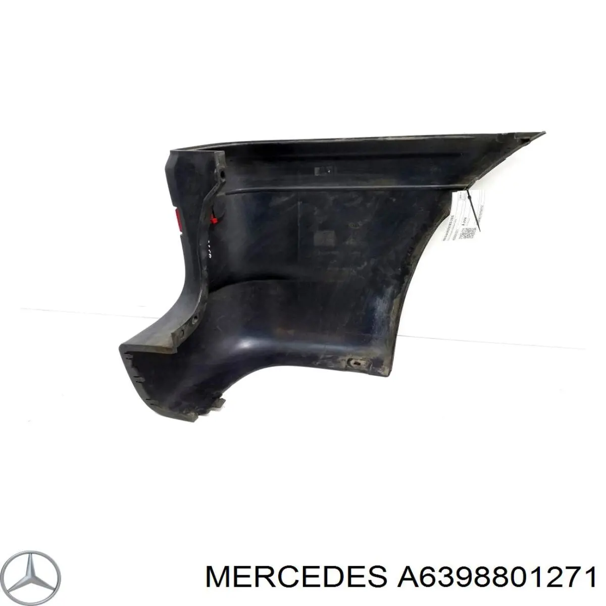 Угол бампера заднего левый Mercedes 6398801271 цена, от 26.36 USD