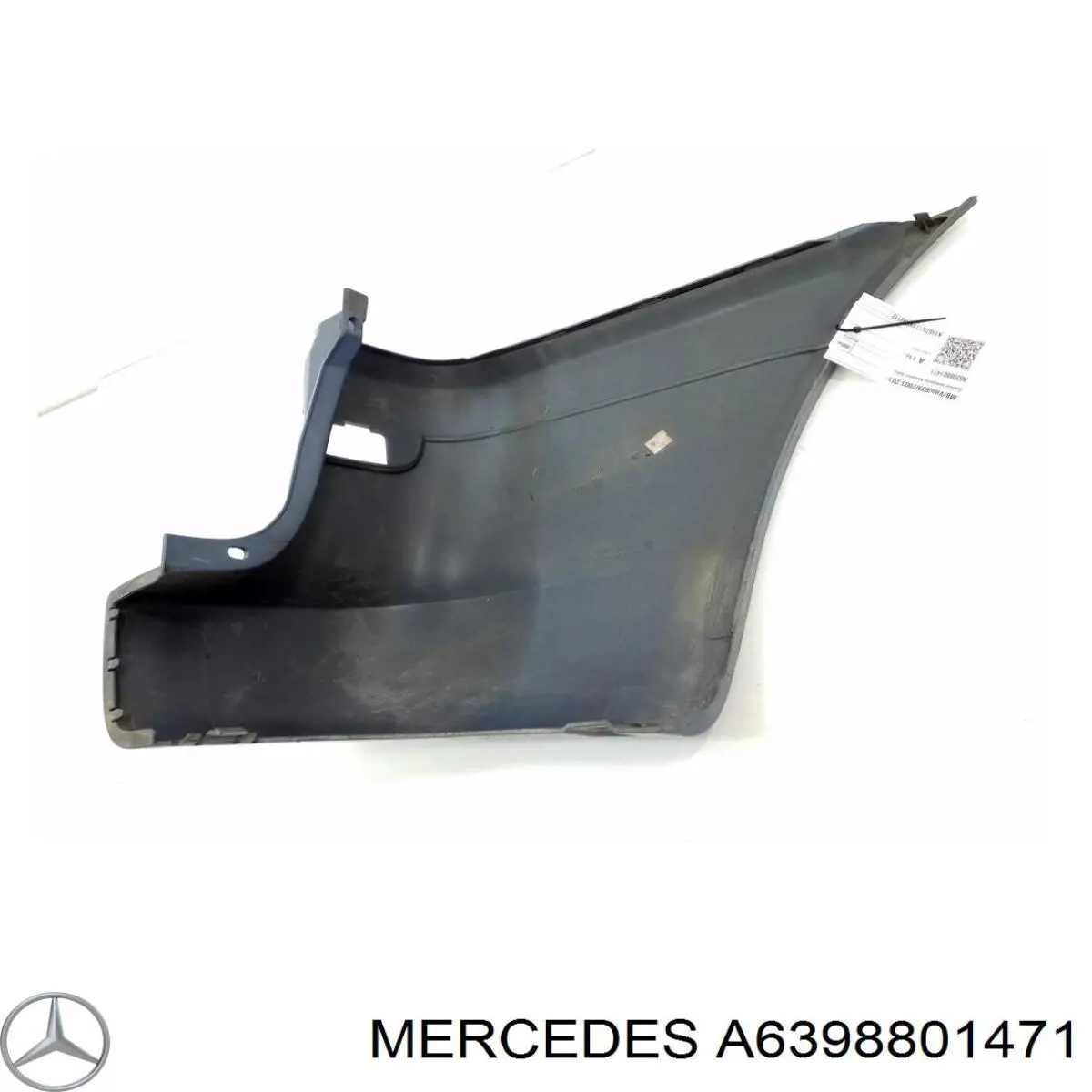 Купить A6398801471 Mercedes Бампер задний, левая часть