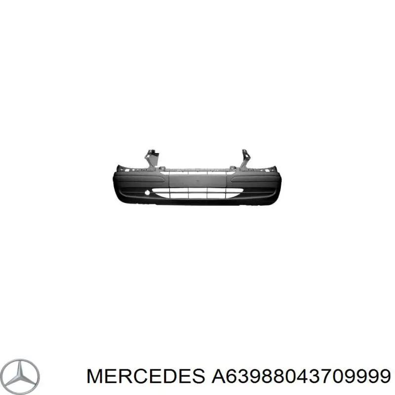 A63988043709999 Mercedes передний бампер