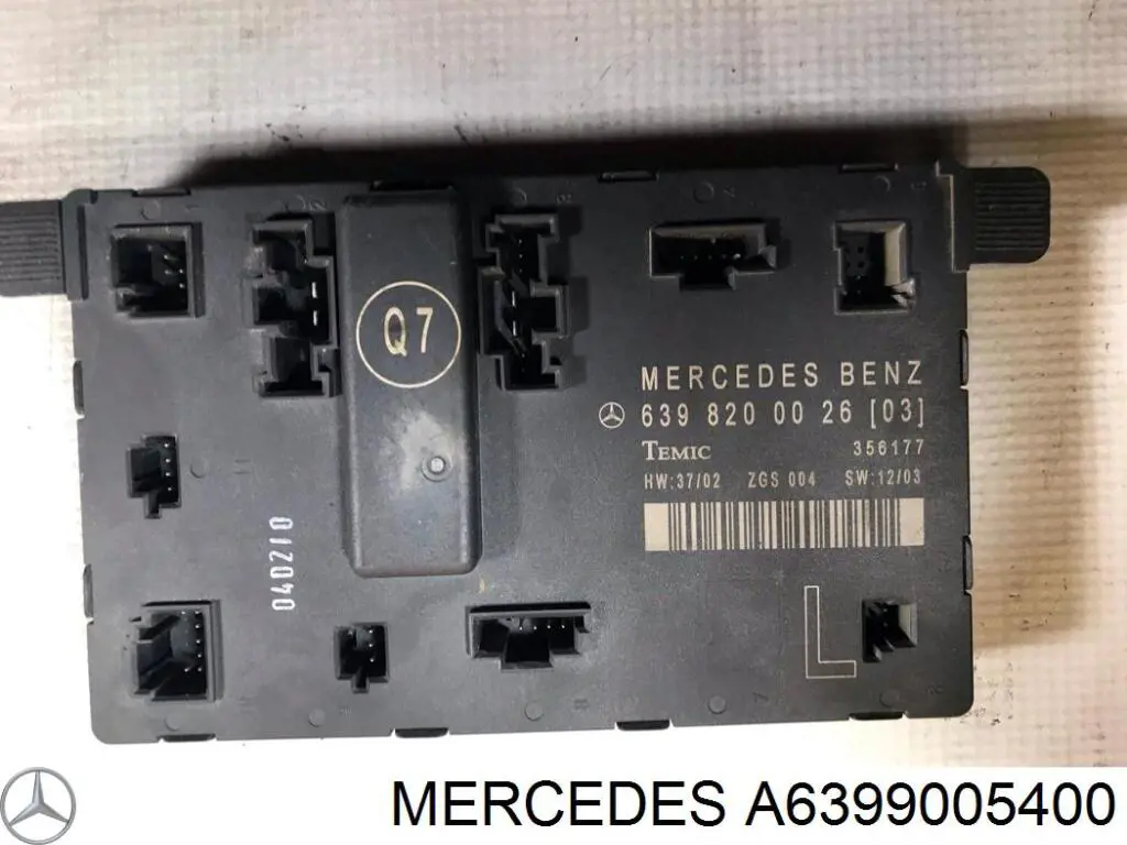  A6399005400 Mercedes