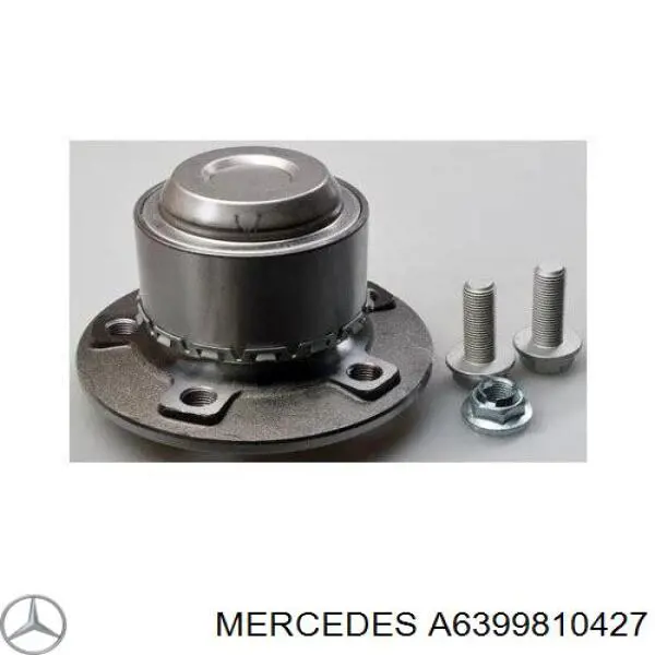 A6399810427 Mercedes rolamento de cubo dianteiro/traseiro