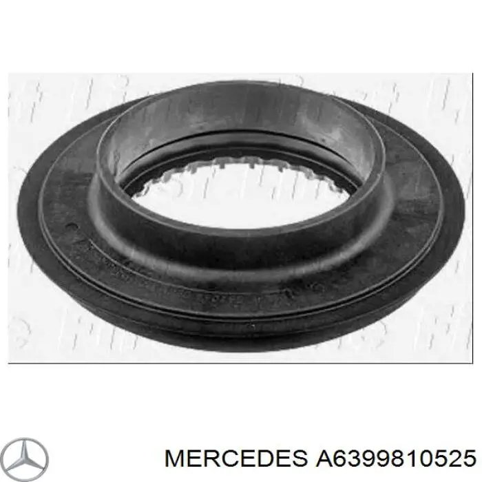 A6399810525 Mercedes rolamento de suporte do amortecedor dianteiro
